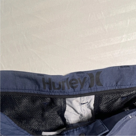 Hurley Navy Flat-Front Performance Shorts - Picture 2 of 7